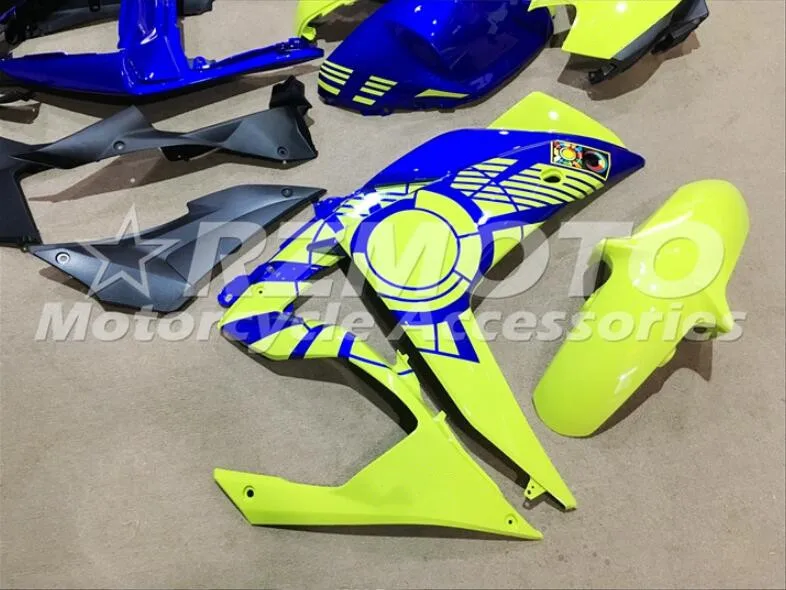 4 подарки стиль ABS литьевая форма мотоцикл Обтекатели подходит для YAMAHA R3 R25- 15-19 Кузов Набор на заказ синий желтый