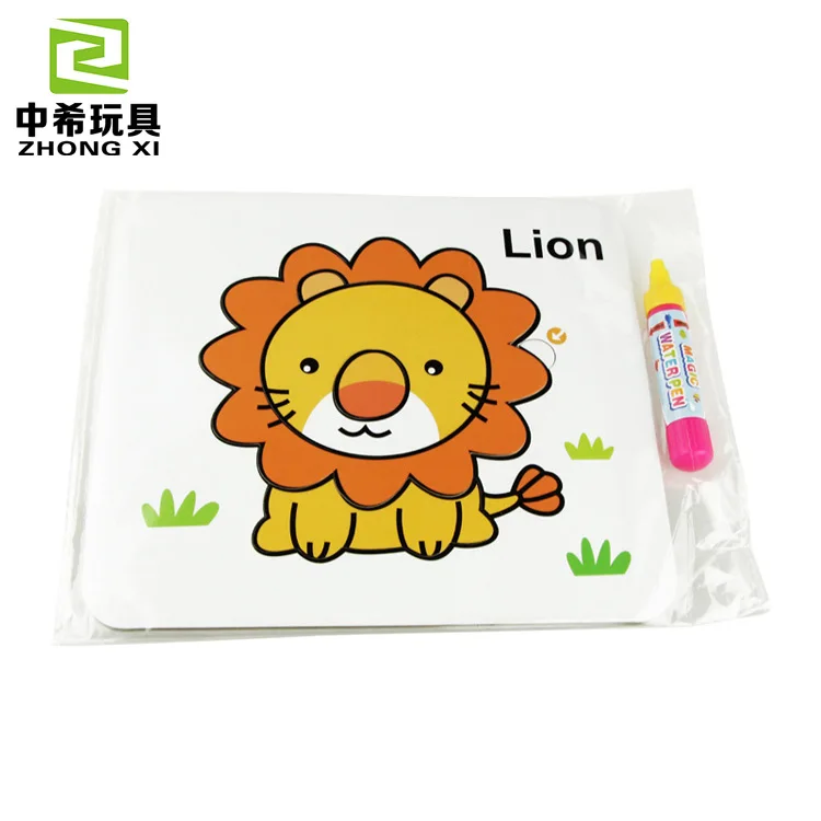 

Magic Drawing Board Water Explicit Painting Card Environmentally Friendly Non-toxic Joint-Figure Building Blocks Album of Painti