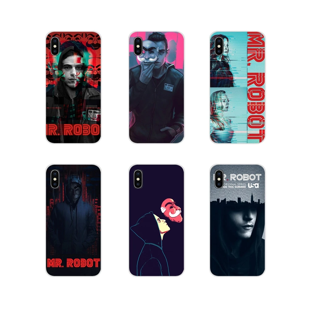 Силиконовый чехол для Xiaomi Redmi 4A S2 Note 3 3S 4 4X 5 Plus 6 7 6A Pro Pocophone F1 Mr.Robot TV Series | Мобильные