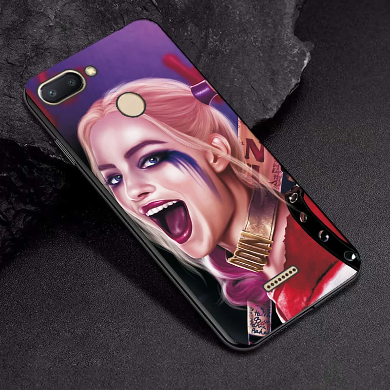 Джокер черный бампер из ТПУ для Xiaomi Redmi 6 Чехол Redmi 6A 6 Pro 5A 8A 7A 4A 4X5 5Plus чехол Обложка для телефона Redmi 6 7 8 силиконовый чехол - Цвет: TPUBLK659