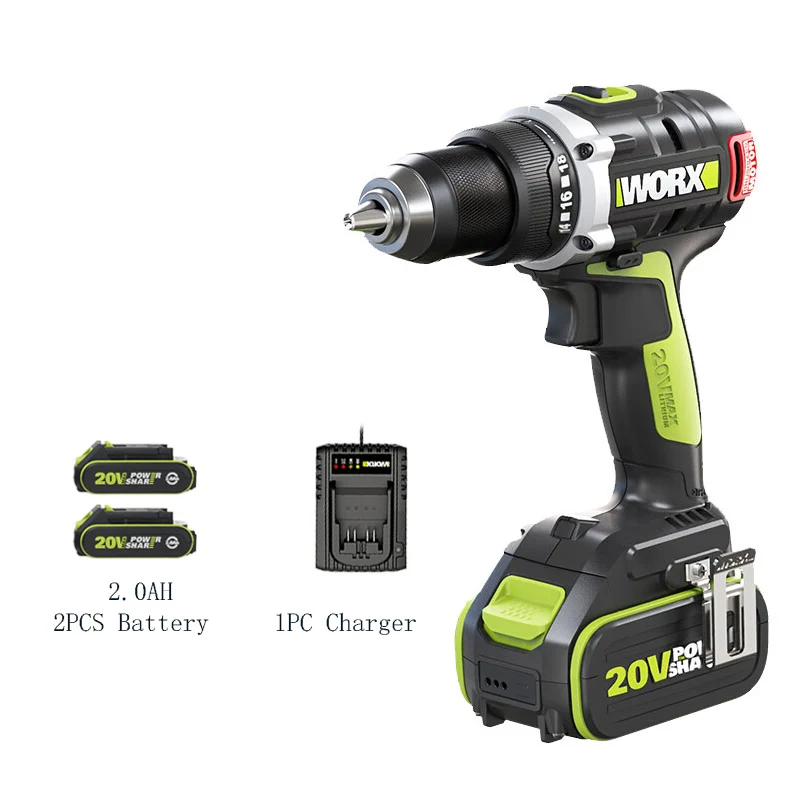 WORX электрическая дрель 20 В положительный отрицательный пистолет дрель передача на расширение Винт инструмент - Длина режущей кромки: WU185.1