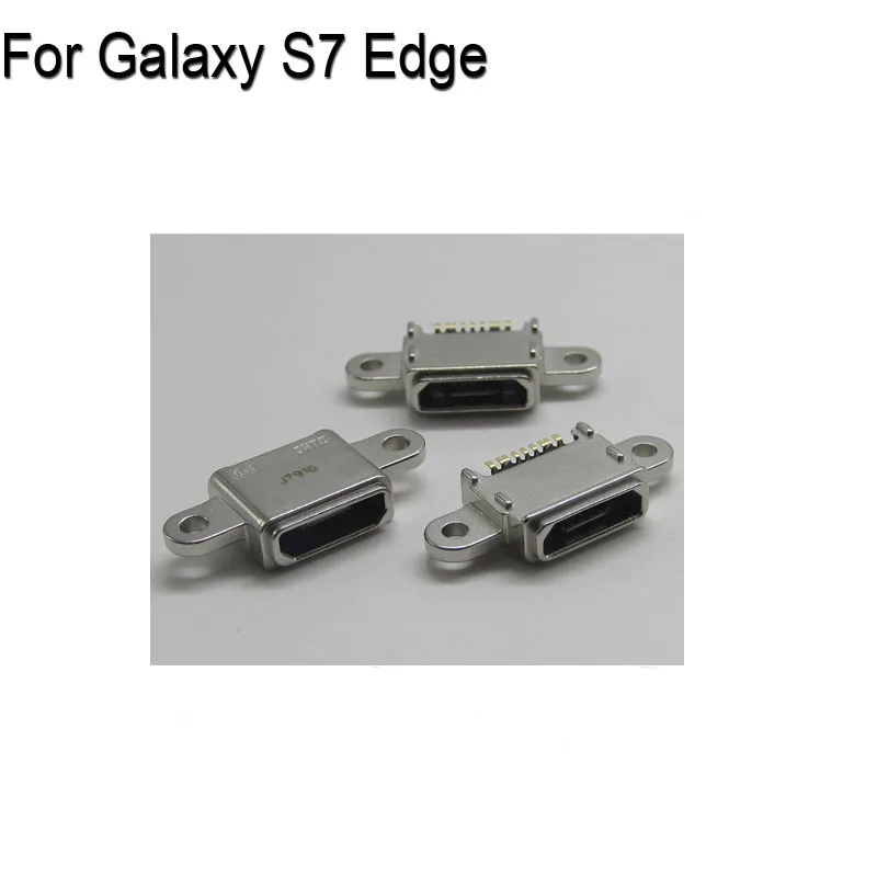 Для samsung Galaxy S7 Edge зарядное устройство соединительные детали запасные части для ремонта USB док-станция зарядный порт для Galaxy ys7 edge