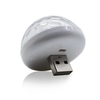 

USB Mini LED Night Light Color Change By Sound Music Magic Mushroom LED UK Decorative Lamp Car Lights Car Accessories