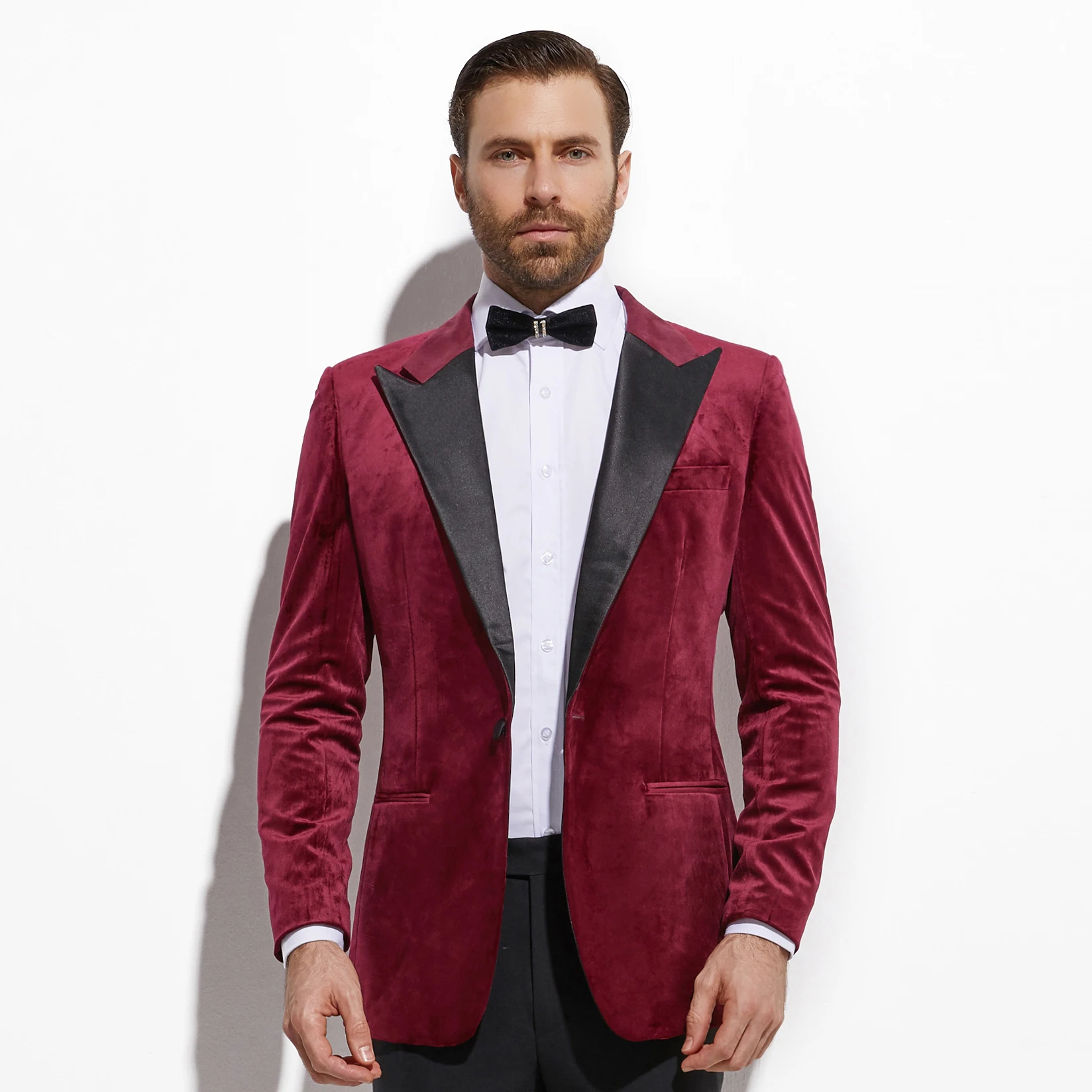 2020 de terciopelo Burdeos restaurante chaqueta hecha a medida Slim rojo  oscuro chaqueta de terciopelo hombre medida de terciopelo chaquetas para  los hombres|Chaquetas de traje| - AliExpress