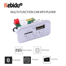 Mini 12V samochodowy odtwarzacz MP3 moduł MP3 Bluetooth V5.0 płyta dekodera MP3 Panel samochodowy Radio zestaw głośnomówiący bezprzewodowy moduł FM obsługa karty TF