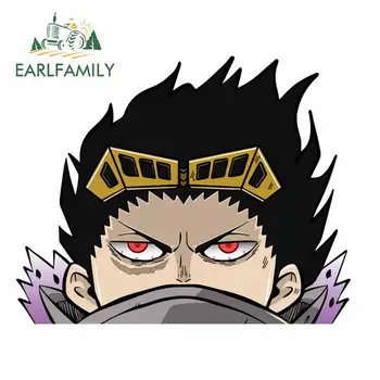 

EARLFAMILY 13cm x 10.6cm for Aiza Peeker Plusultra Auto Decal Fashion Fine 3D Funny Car Stickers Scratch-proof Trunk Decoration
