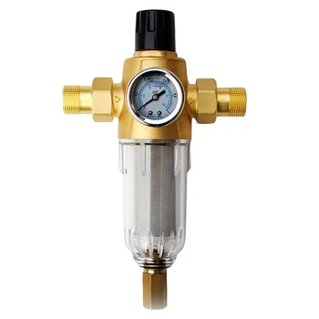

Interface Water Filter Front Filter Backwash Filter Water Purifier Pre Filter Descaling with Water Meter Household Water Descali