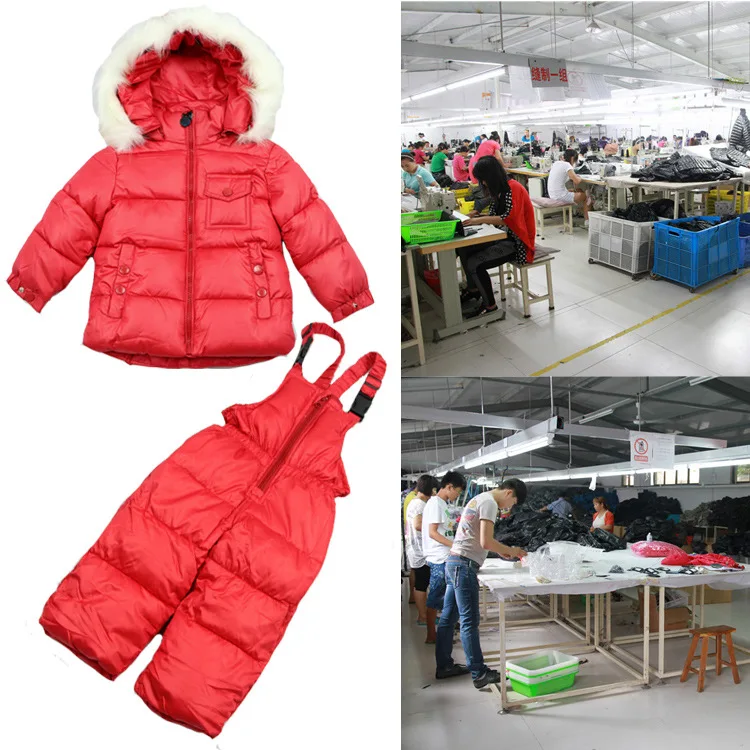 

CHILDREN'S Ski Suit Processing Waterproof Warm Child Ski Suit Processing