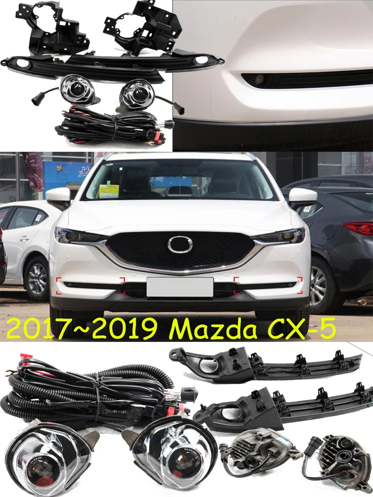 Автомобильный бампер, головной светильник для Mazda CX-5, противотуманный светильник cx5 cx 5;~ 2019y светодиодный налобный фонарь для Mazda CX-5, противотуманная фара