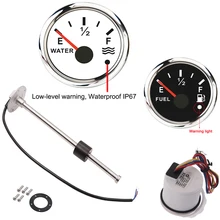 Wasserdicht IP67 Wasser Ebene/Tankanzeige für 0 ~ 190ohm Boot Auto Kraftstoff Sender Einheit Wasser Level Sensor 100 300 350 200m 450mm