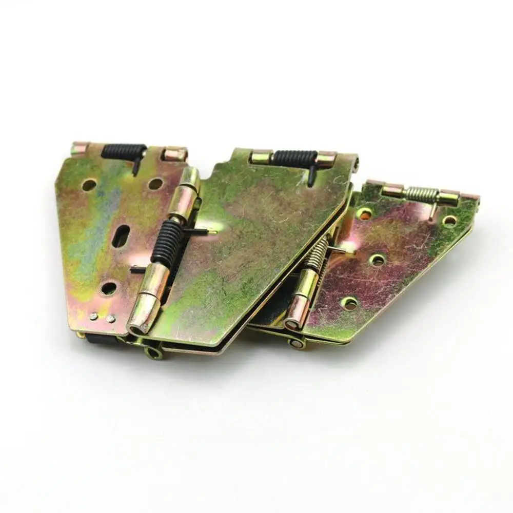 2PCS round table flap hinge Spring cross hinge Table flap hinge Folding round table butterfly hinge size