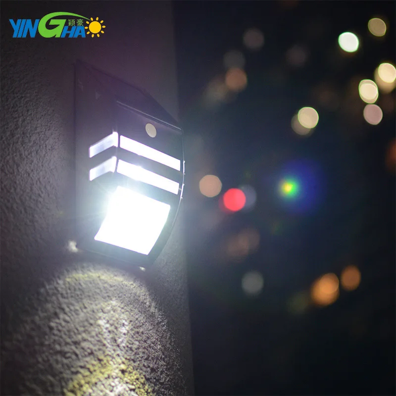 Cross Border Solar Lamp Sensing Wall Led Courtyard Solar Lamp Sensing Wall Led