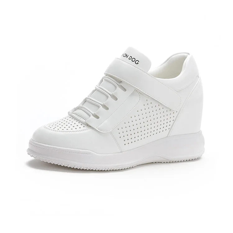 Autumn High Top Wedge Platform Sneakers Women Casual Shoes Hidden Heels Ladies Sneakers Women Shoes YYJ151 women shoes,casual sneakers,women sneakers
