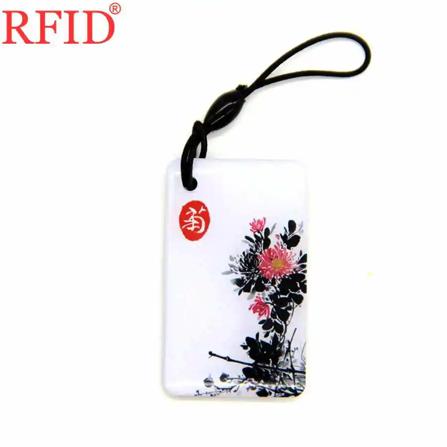 1pcs Random Color UID S50 1K 13,56 Mhz Частота Сменные перезаписываемые ключевые метки чип RFID IC карта несколько вариантов брелок Быстрая - Цвет: 1pcs Random Color
