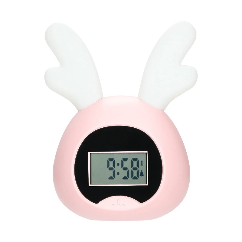 Alarm clock 1 QMJHVX настольные часы светодиодный Интеллектуальный Будильник цифровой Повтор пробуждения светильник детский будильник украшение дома радио reveil - Цвет: Alarm clock 1