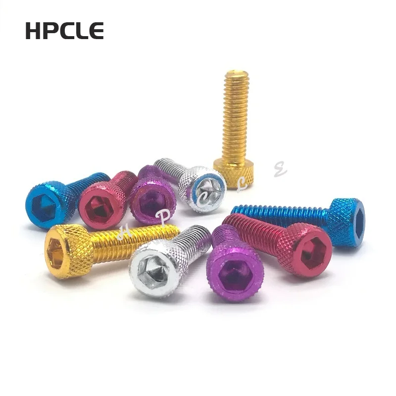 20 шт. шестигранная Шестигранная головка из алюминиевого сплава DIN912 M6 * 20/M6x25mm