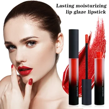 

Lasting Lipgloss Liquid Lipstick Moisturizing Beauty Makeup Cosmetics Kissproof Accessories MH88