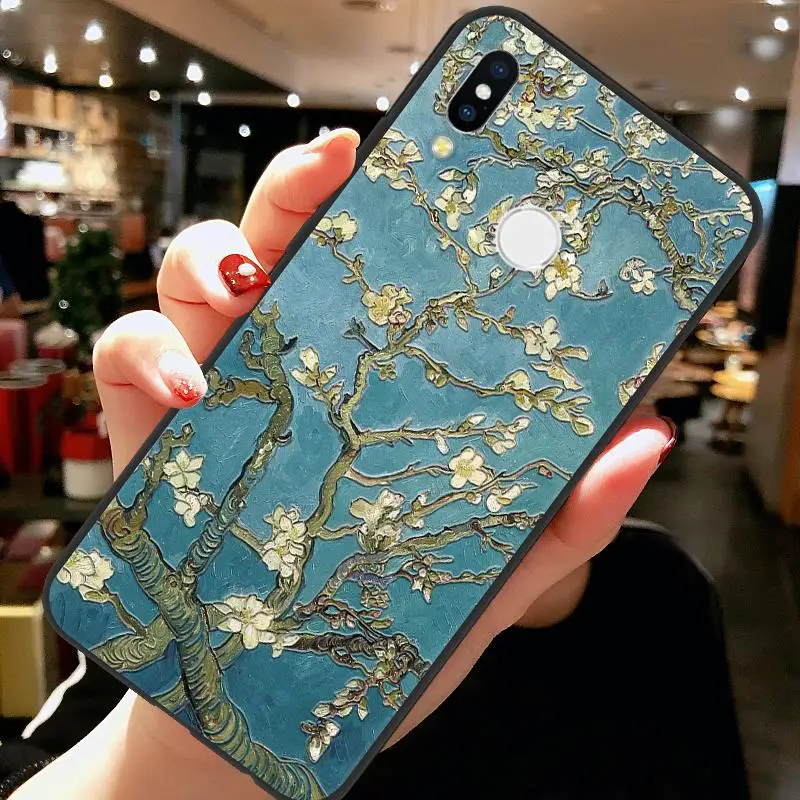 3D цветок чехол с тиснением для huawei P20 P30 Pro P8 P9 P10 Lite P Smart Y5 Y6 Y7 Prime Y9 Y6 Y7 Pro силиконовый чехол