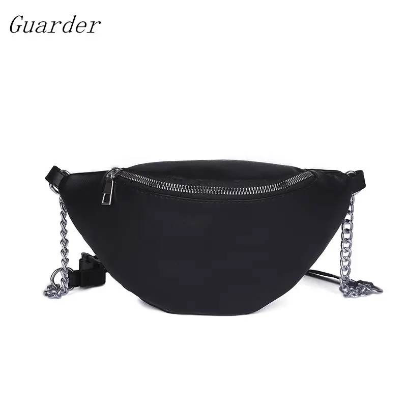 Guarder новый бренд сумка на пояс женская мода цепь поясные сумки банан поясная