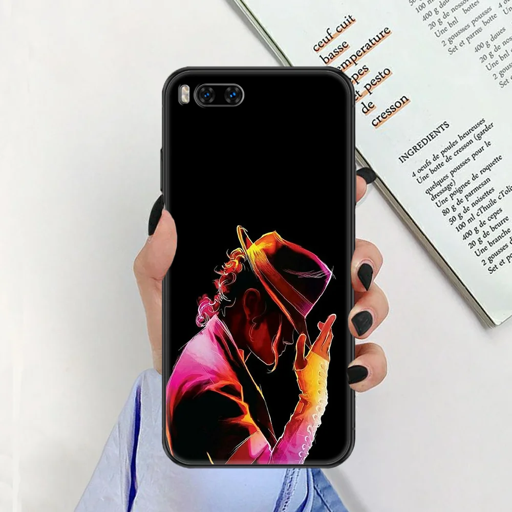 Michael Jackson Phone case For Xiaomi Mi Max Note 3 A2 A3 8 9 9T 10 Lite Pro Ultra black 3D funda pretty bumper luxury hoesjes best flip cover for xiaomi Cases For Xiaomi