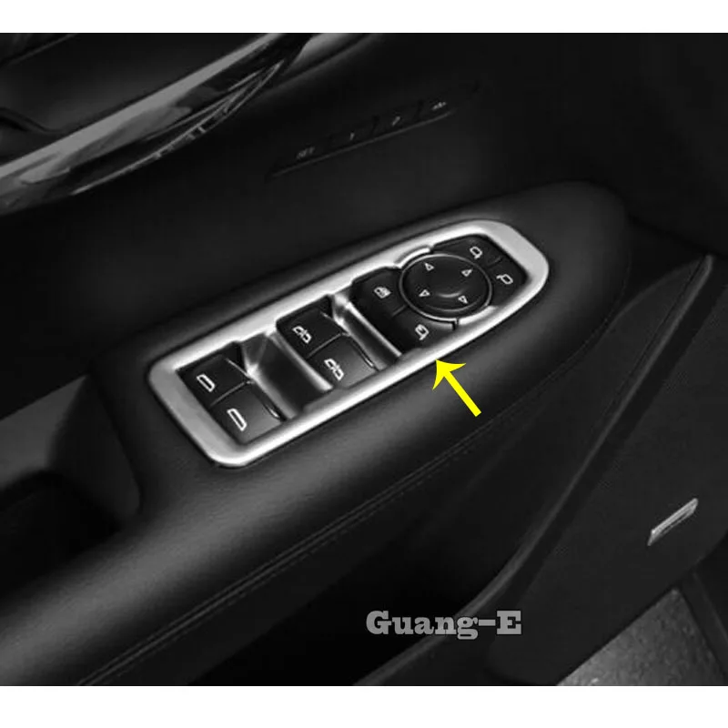 Для Cadillac XT5 автомобильный АБС Внутренний дверной оконный стеклянный переключатель кнопка подъема подлокотник поручень панель Крышка отделка рамка капот