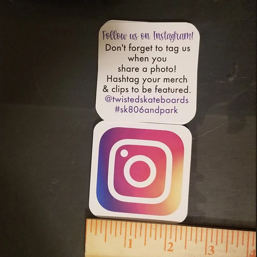 Instagram Business Cards / Turn Your Instagram Into A Business Card By S Hammad Fiverr : The main features of this business card are the social media icons and handles.