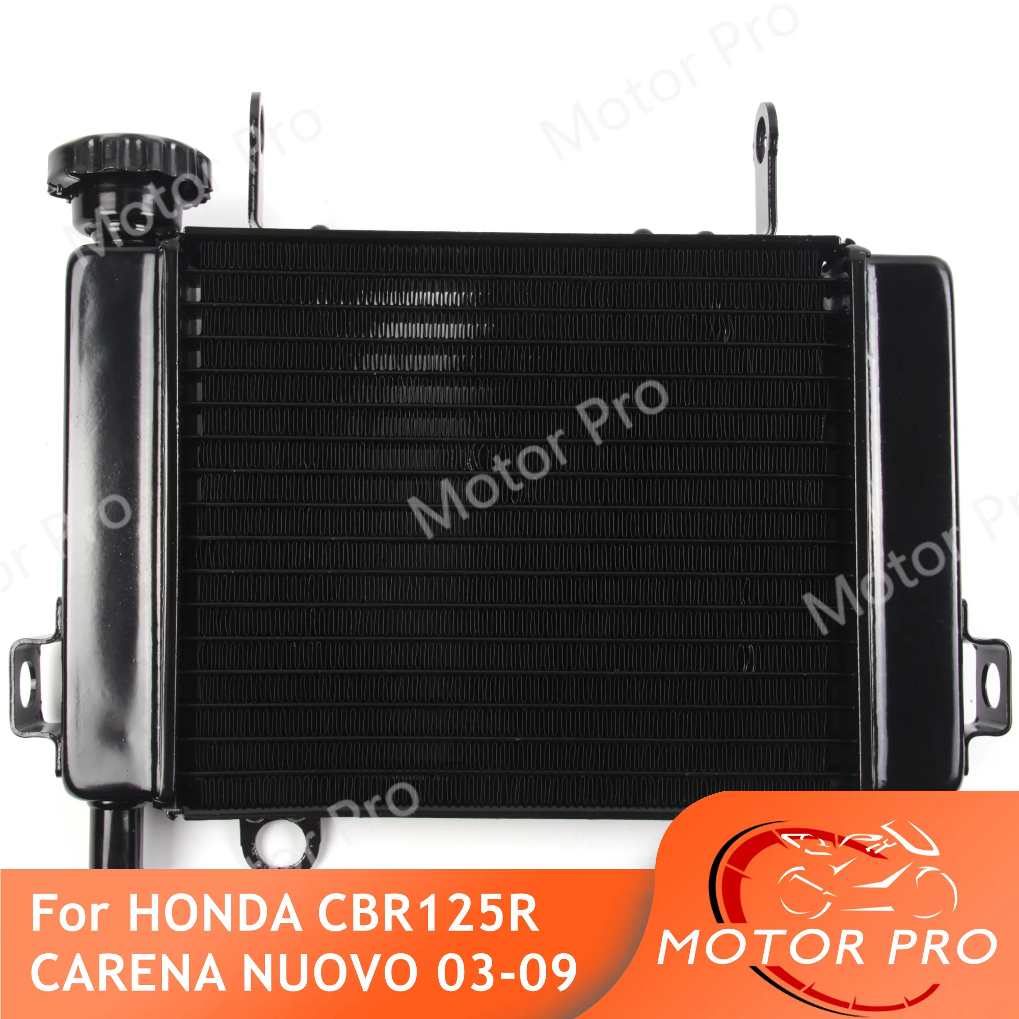 오토바이 라디에이터, 혼다 CBR125R 카레나 NUOVO용 2003 2009 냉각 쿨러, CBR 125 R CBR125 2004 2005 2006 2007 2008