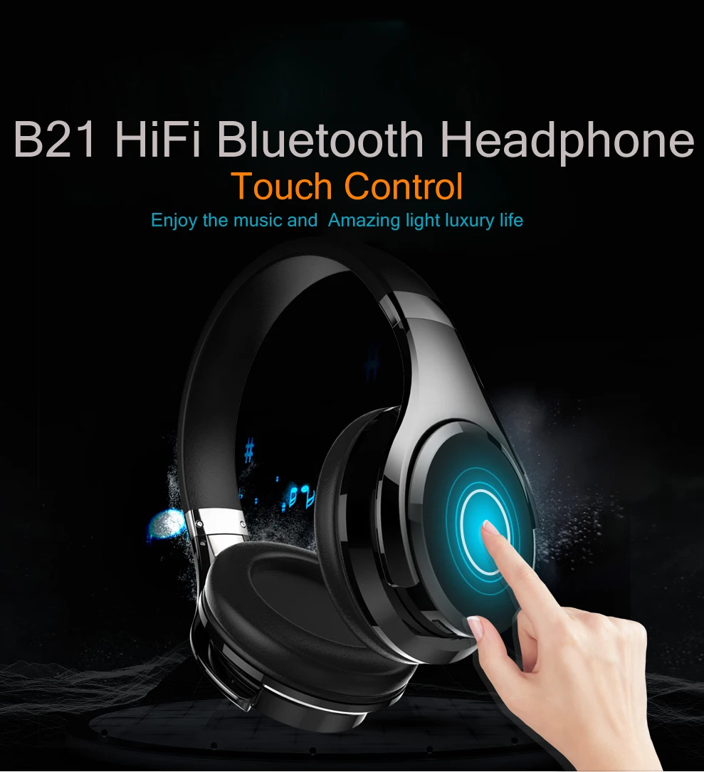 Оригинальная bluetooth-гарнитура Zealot B21 гарнитура для iPhone, двойные динамики, беспроводные наушники с функцией шумоподавления, наушники для телефонов с сенсорным управлением