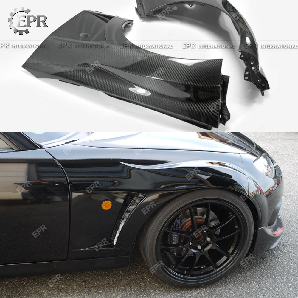 Car & Truck Fenders FRP Fiber Rear Wheel Arch Fender Flares Kit For