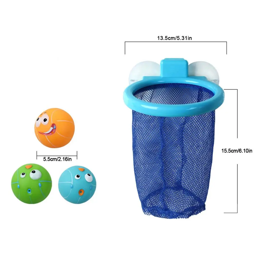 Присоска Бассейн Ванная комната играть водный Баскетбол коробка подставка обруч Ванна игрушка для ванна для малышей стрельба игра с присосками