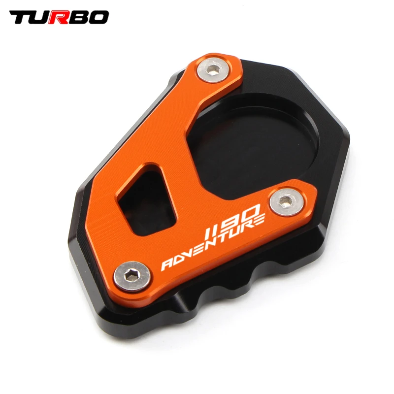 For Motorcycle KTM 1190 adv Adventure CNC Aluminum Foot Side Stand Plate Extension Enlarge Support Pad | Автомобили и мотоциклы