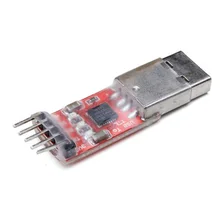 USB 2.0 to TTL UART 5PIN CP2102 Module Converter Connector Adaptor Cable Red