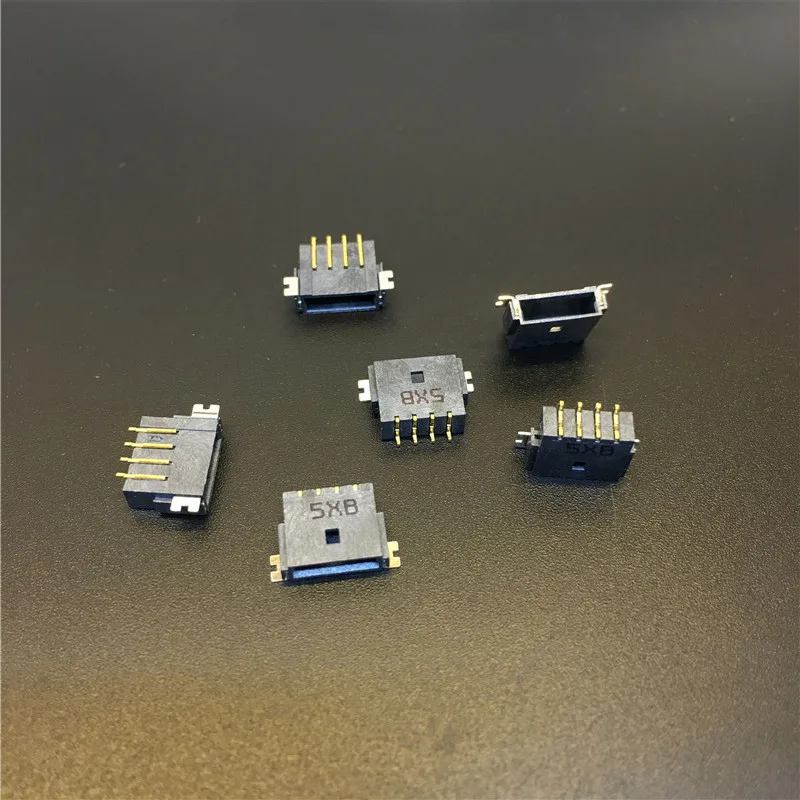 10pcs 4Pin GS73041-10272-7H Phone socket slot Mobile phone tail plug | Электронные компоненты и принадлежности