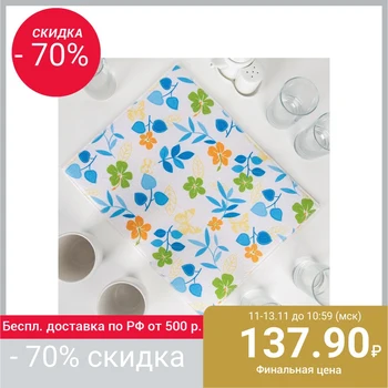 

Dish drying mat "Wildflowers", 30 × 40 cm, microfiber