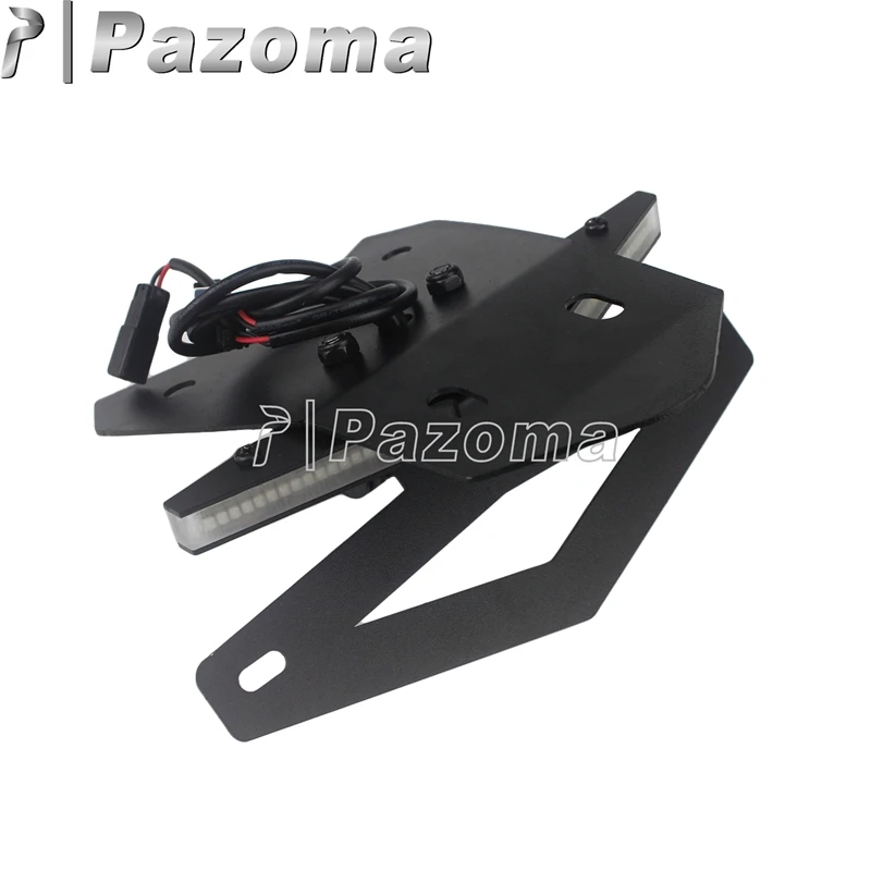 Светодиодный фонарь Tidy Fender Eliminator, кронштейн для номерного знака, комплект для Ducati Monster 797 939 Plus 939S- W/светодиодный светильник указателя поворота