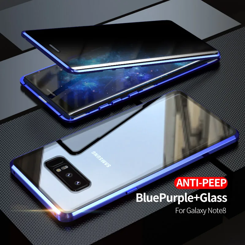 Чехол для телефона для samsung Galaxy Note 10 Pro 9 8 металлическое магнитное закаленное стекло чехол для samsung Note 10 Plus чехол capa