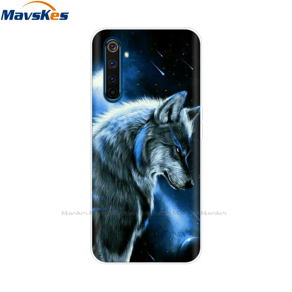 Чехол Realme 6 Pro для OPPO чехол телефона мягкий из ТПУ Realme6 силиконовый чехол|Бамперы| |