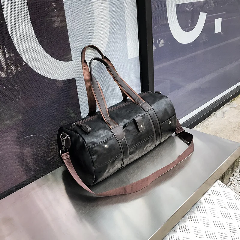 Сумка на одно плечо спортивная сумка для йоги Повседневная дорожная сумка тренировочная круглая сумка