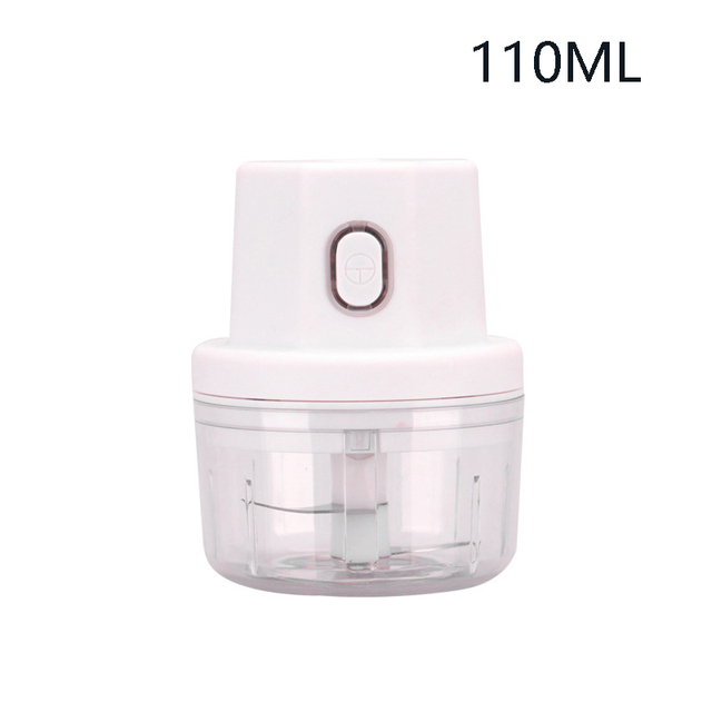 Food Crusher Mini Garlic Press Food Vegetable Chopper Squeezer Kitchen Meat Grinder Garlic Masher Machine 110/250ML