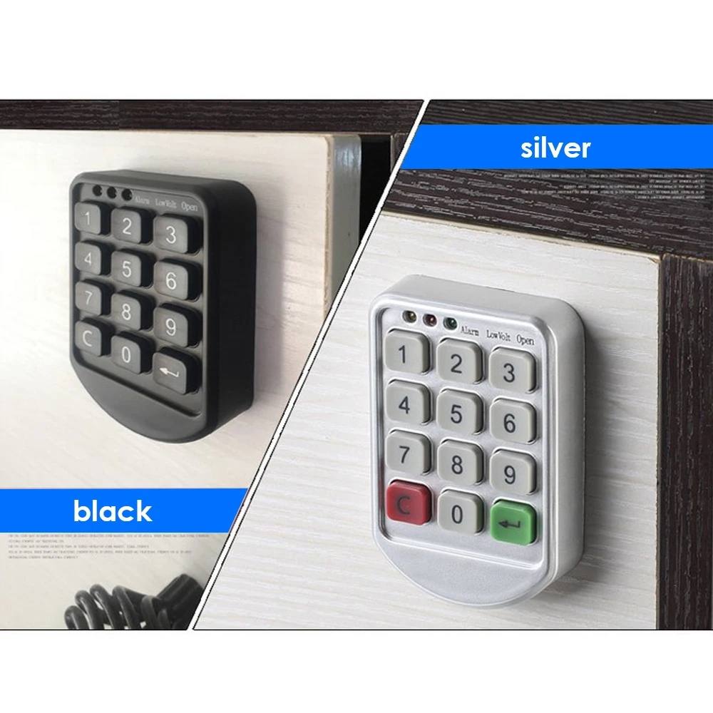 Locker Lock Password Electronic Cupboard Keypad Lock Electromagnetic Lock For Ca