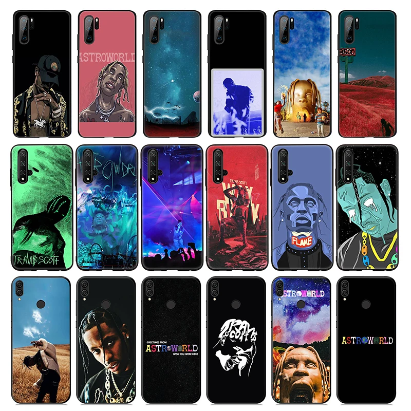 travis scott Astroworld Soft Silicone Case for Huawei Mate 30 20 10 Lite Pro Honor Nova 3 3i 4 5i |