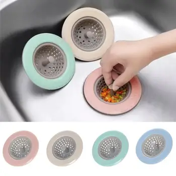 

Kitche Silica Sink Strainer Kitchen Gadget Sink Filter Sieve Filler Mesh Shower floor drain anti-blocking filter Bath Drainer