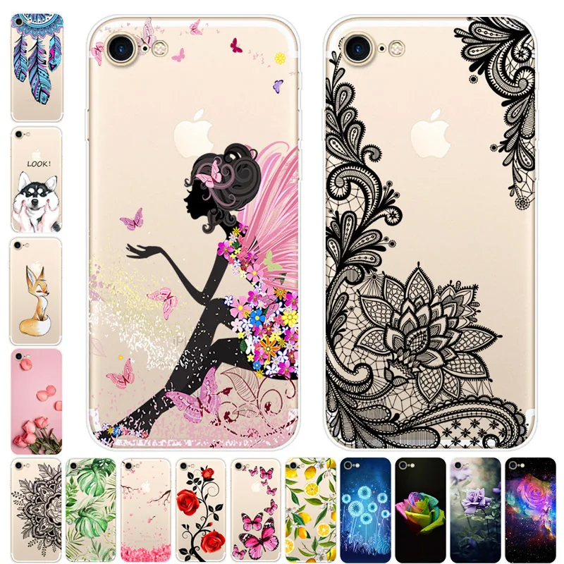 Per Iphone 4 4S 5 5S Se 6 6S Custodia Tpu Custodia Morbida In Silicone Trasparente Per Iphone 7 8 6 5 Se 4 4S S Custodia Per Telefono Custodia Traspar