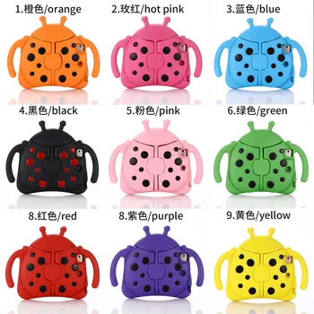 

CHINFAI 1:1 Case for iPad 6th Gen Kid Safe Washable Shockproof Silicone Case For iPad Air 9.7 Carry Case for iPad 2017 2018 9.7