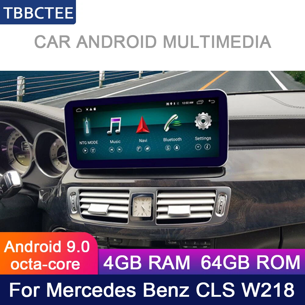 10,25 дюймов 4G+ 64G Android для Mercedes Benz MB CLS W218 2010~ NTG автомобильный мультимедийный плеер gps-навигатор Зеркало Ссылка