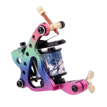 

Cast Alloy Liner Tattoo Machines Tattoo Gun 10 Wrap Copper Coil for Tattoo Supplies