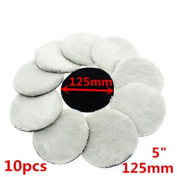 

125mm Wool Felt Buffing Wheel Disc Pads Grinding Polishing Abrasive Rotary Tool