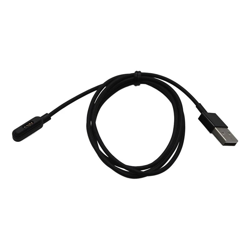Черный кабель зарядное устройство Магнитная Быстрая зарядка для ASUS ZenWatch 2 USB Смарт часы модные горячие