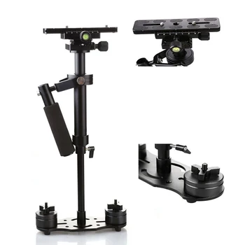 

S40 Handle Stabilizer 40cm Photography Video Aluminum Alloy Handheld Stabilizer Shooting Steadycam DSLR Steadicam DSLR Camcorder