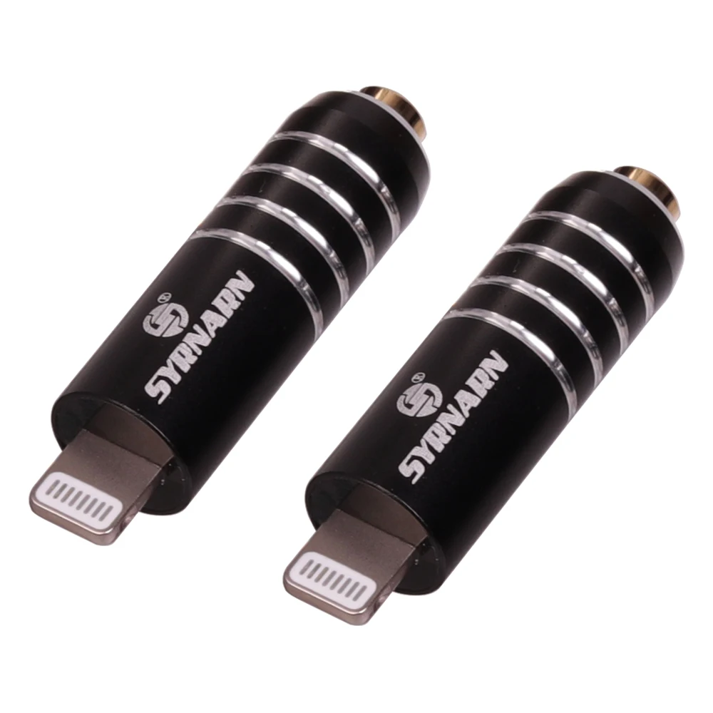 SYRNARN for lightning to 3 5mm 2 5 3 5 Headphone jack adapter audio converter for apple iphone7 8puls x xr xs ios 11 12promax